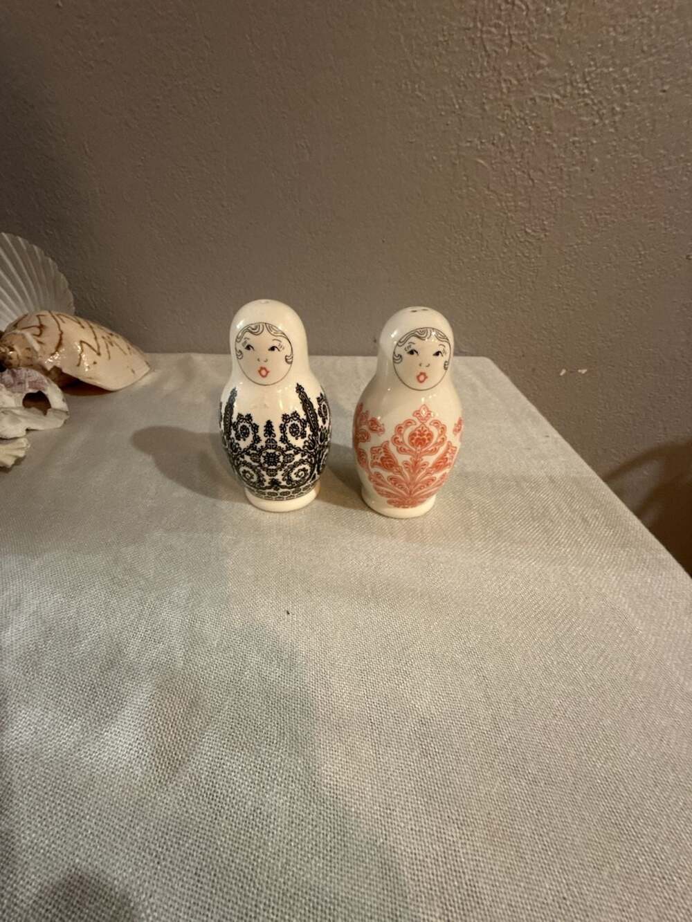 Nesting Doll Salt & Pepper Shakers